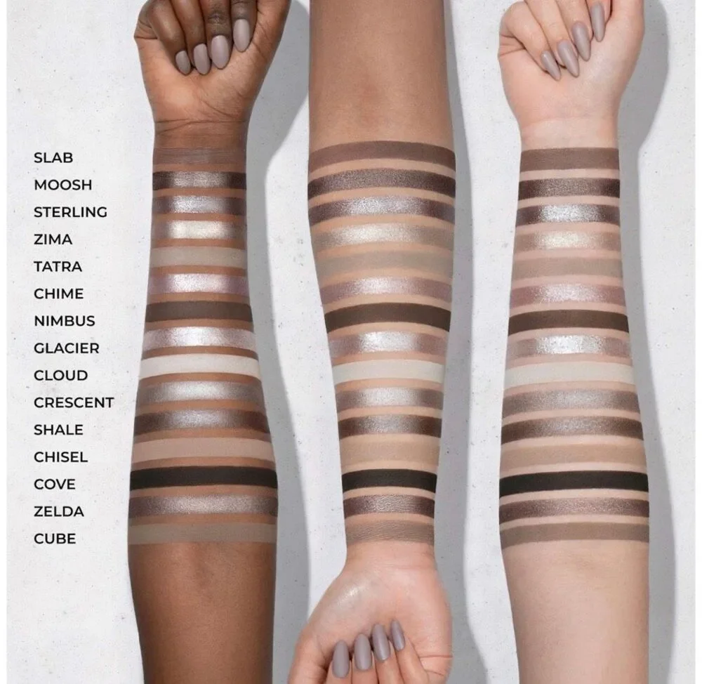 Natasha Denona I Need A Cool Eyeshadow Palette Sterling Single Pan